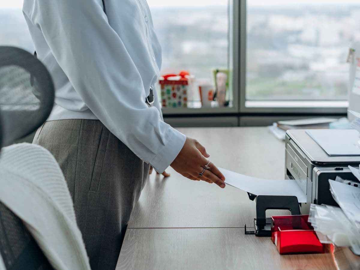 HP LaserJet office printer
