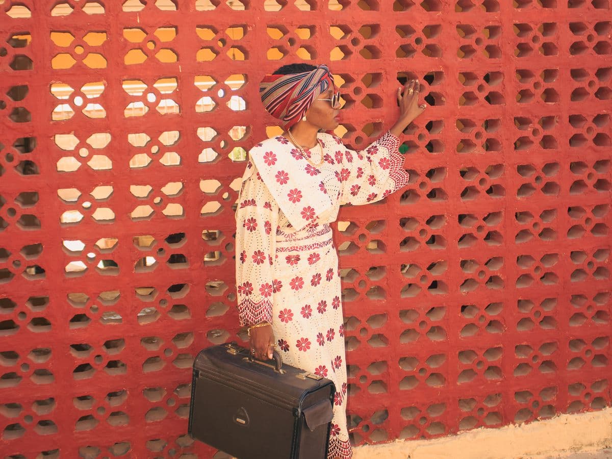 Printed two-piece set